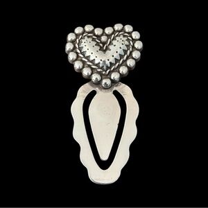 Brighton Hobnail Heart Book Mark